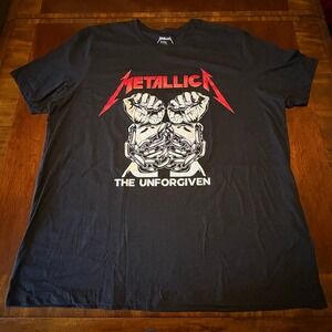 Metallica The Unforgiven Fists Graphic T-Shirt Heavy Metal Band Merch Men's XXXL